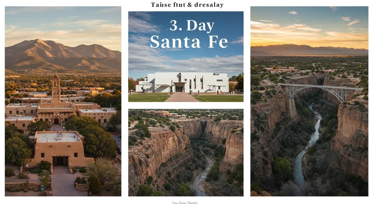 Santa Fe 3 Day Itinerary