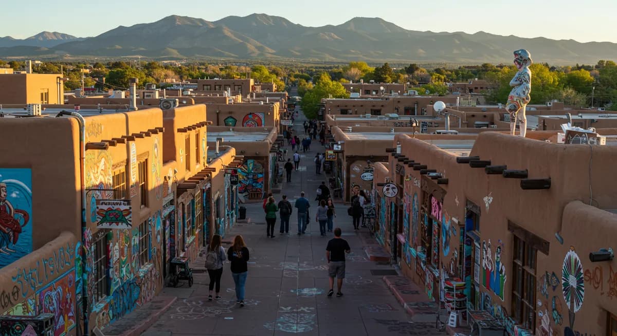 Santa Fe: Street Art Hotspots