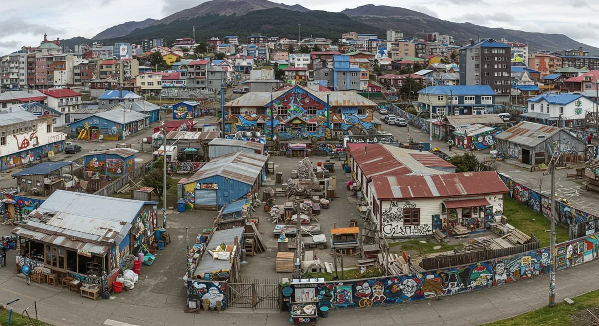 Ushuaia: Street Art Hotspots